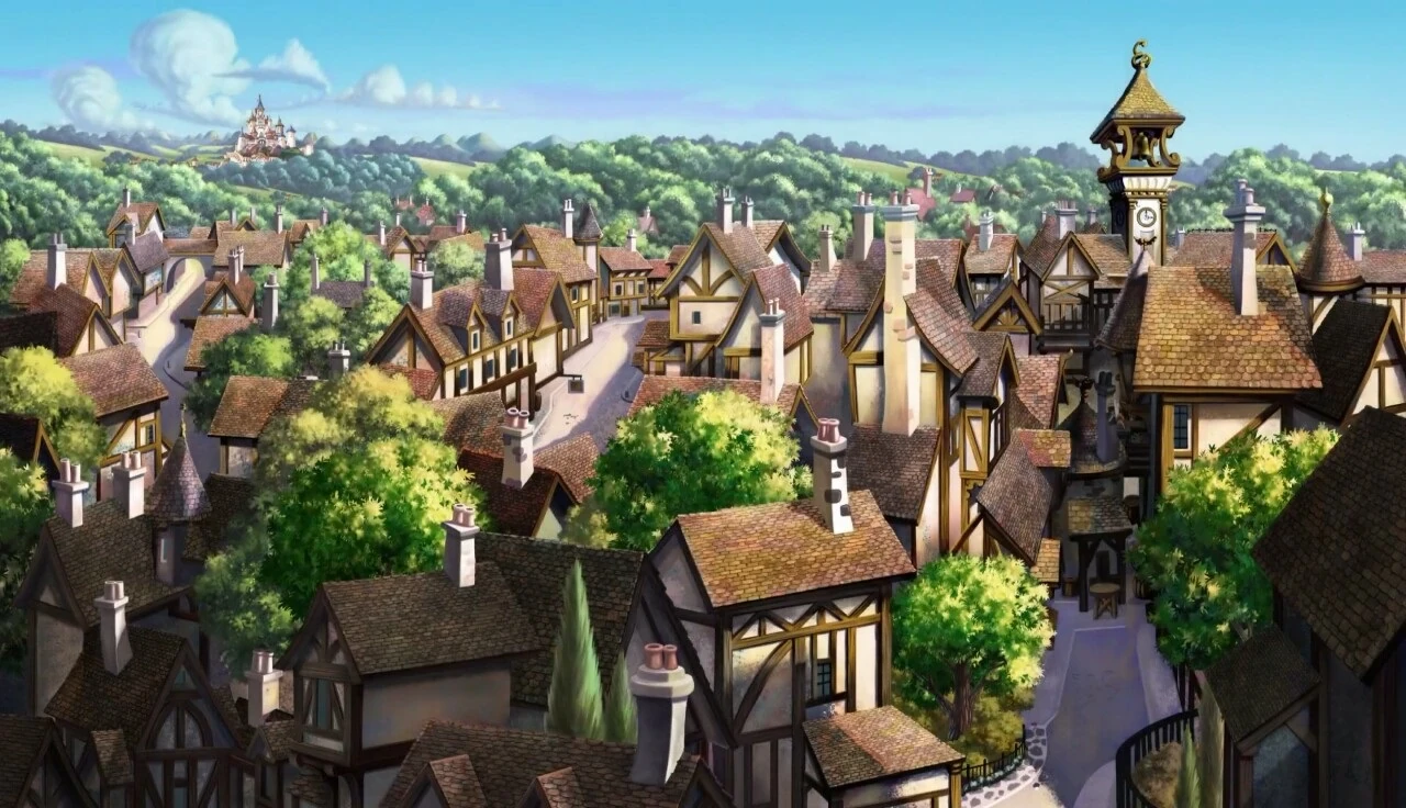 Image Enchancia Village.jpg Disney Wiki FANDOM powered by Wikia