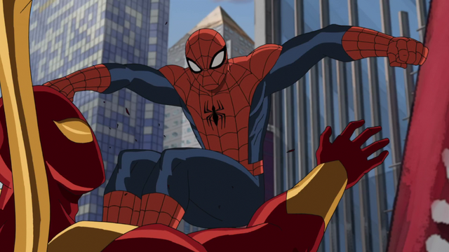 File:Iron Spider and Spider-Man.png