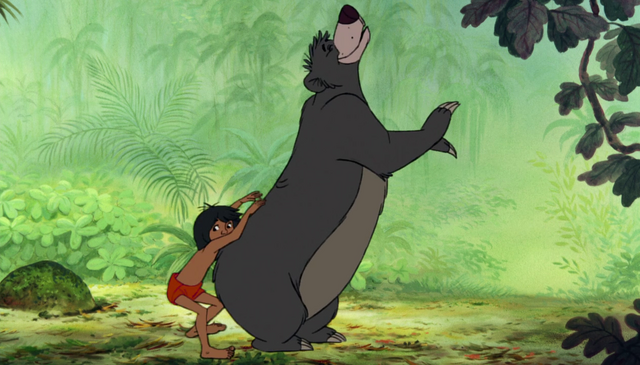 File:Mowgli Scratching Baloo's Back.png