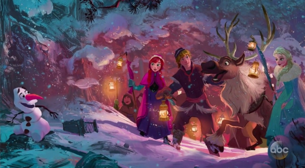 olaf's frozen adventure on abc