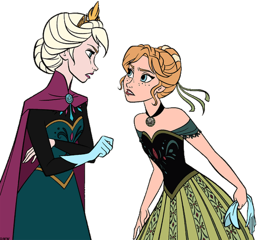 File:Frozen anna elsa fight.gif