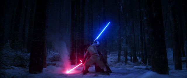 File:Rey and Ren Grabing Eathothers Lightsabers.jpg