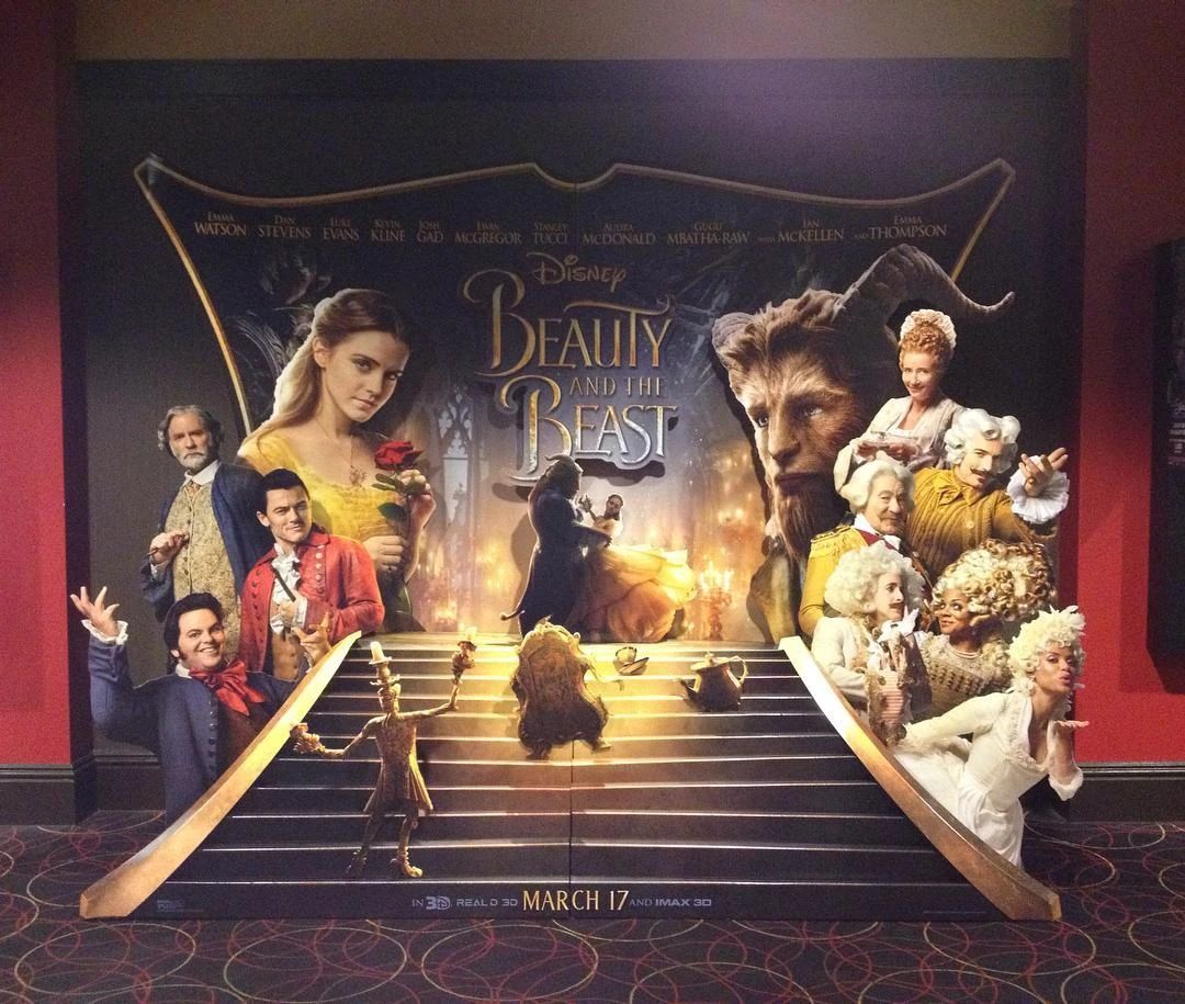 Image Beauty and the Beast theater display.jpg Disney Wiki FANDOM