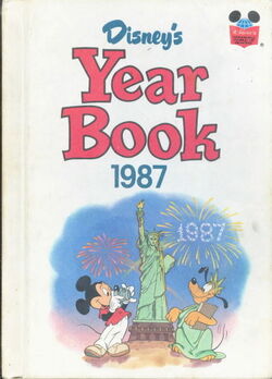 Disney yearbook 1987