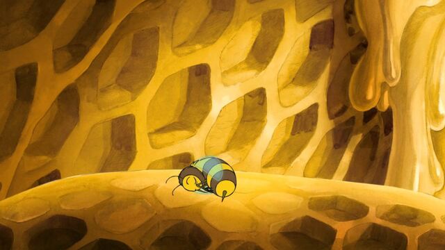 File:Sleeping bee.jpg