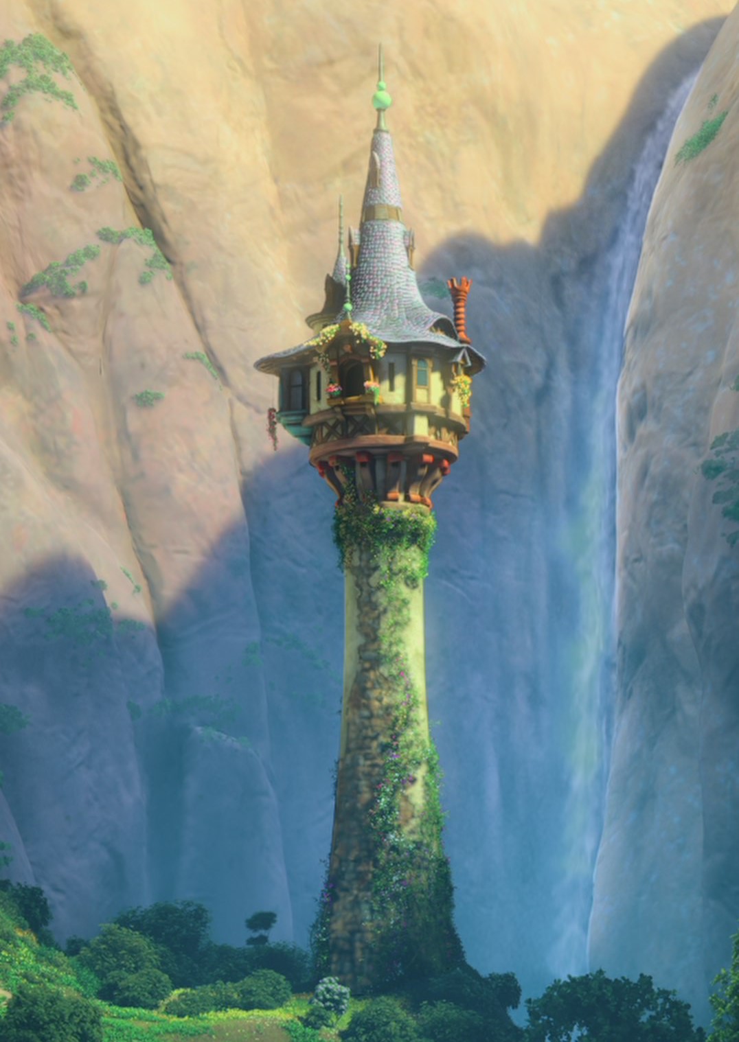 Image TangledRapunzelTower.jpg Disney Wiki FANDOM