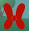 Red Butterfly Bow