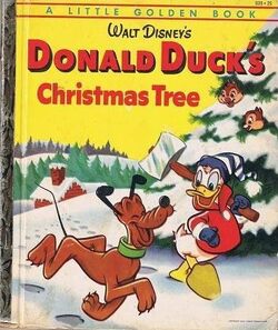Donald Ducks Christmas Tree 1954