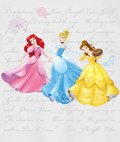 File:Ariel, Cinderella and Belle.jpg