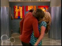 Trevor kissing Maddie