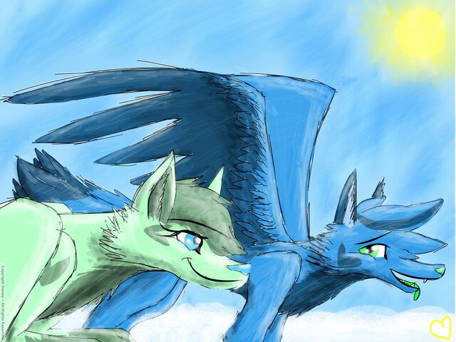 File:Disney-Create-Zoroark1-Kaymen-and-Mint-Flying-High.jpg