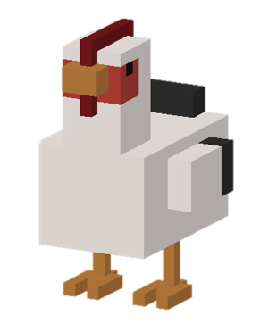crossy road chicken no background crossy road chicken no background