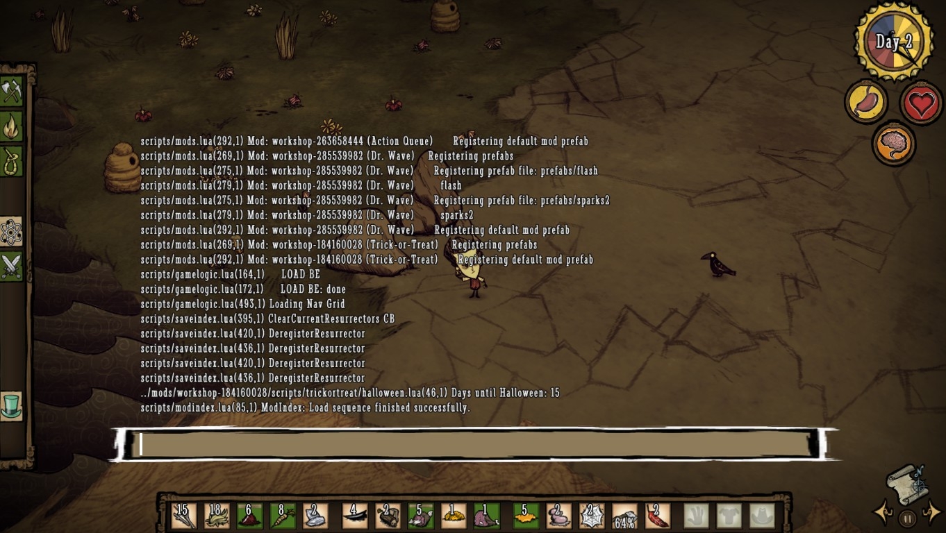 dont starve together command dont starve together command