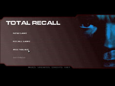 Total Recall Main Menu.