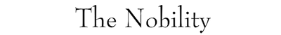 The Nobility section title