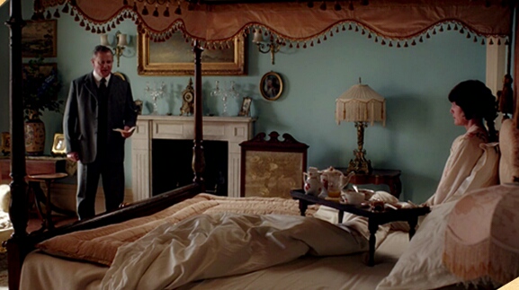 downton abbey bedrooms - linda merrill