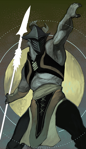 File:Qunari 'Spearman' Tarot Design.png