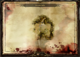 Map-Wooded Hills