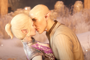 Solas and lavellan