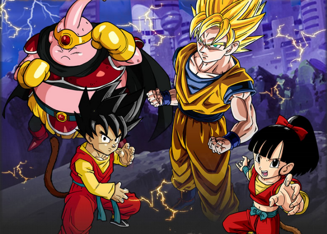 File:Goku&MajinDBHTeam.png
