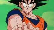 Goku reading krillins mind