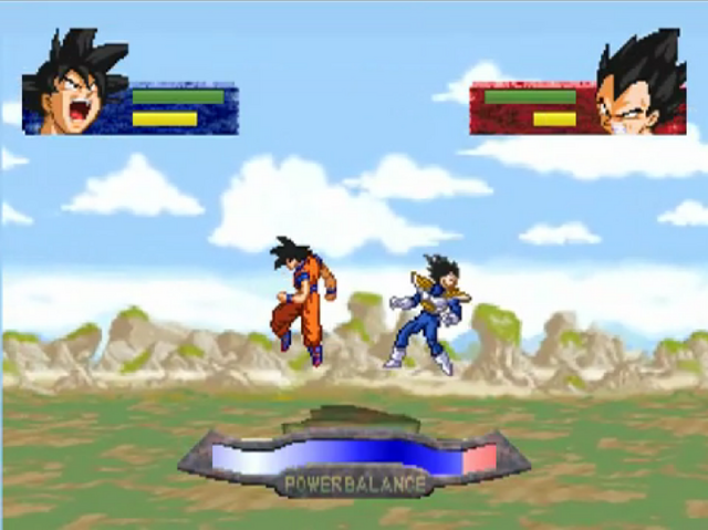 File:GokuVsVegeta(TheLegend).png