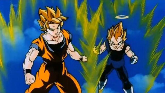 File:Goku and ss vegeta.jpg