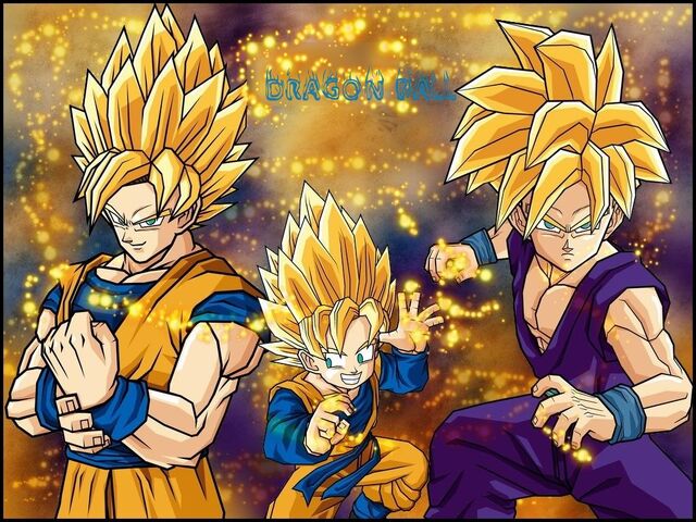 File:Goku,Gohan,and Goten Wallpaper wekwc.jpg
