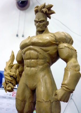 File:Pre-sculpt recoome modelkit d.jpg