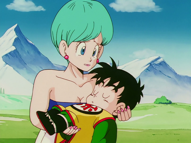File:BulmaCryingHoldingGohan.Ep.4.png