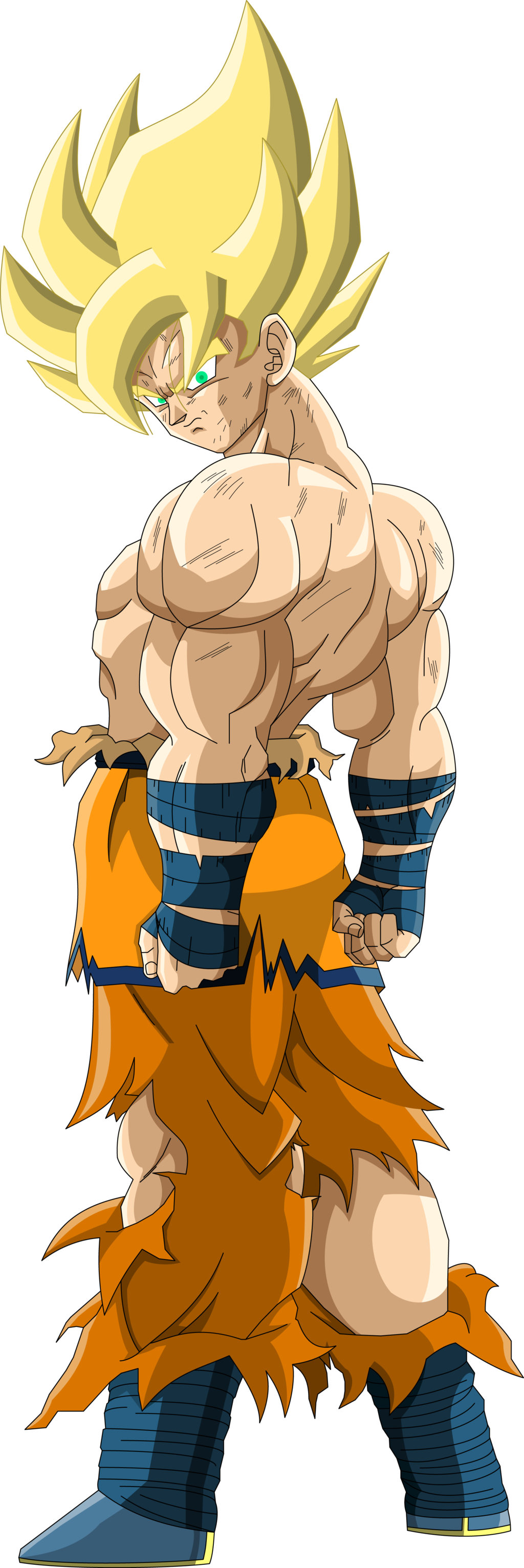 Archivo:Goku H.A SUPER SAIYAJIN 1.png | Dragon Ball Fanon Wiki | Fandom