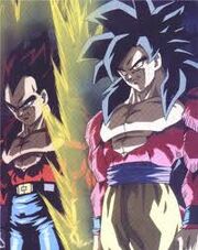 SSJ4 GOKU AND VEGETA