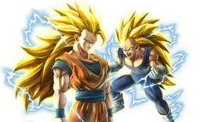 Zenkai battle royal super saiyans 3.png