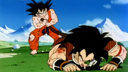 GokuHoldsRaditzTail.Ep.4