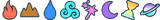 Fire-Earth-Water-Air-Magic-Twilight-Time-Space