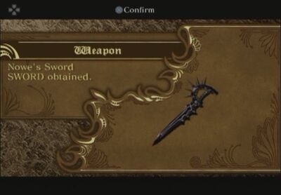 Nowe's Sword