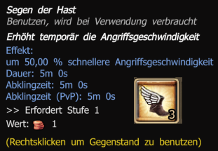 Segen der hast new