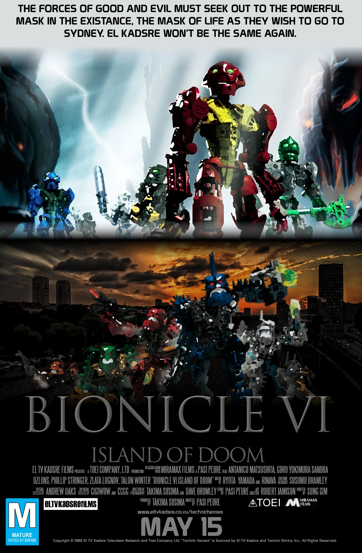 Image - Bionicle 6 poster.png | Dream Fiction Wiki | FANDOM powered by
