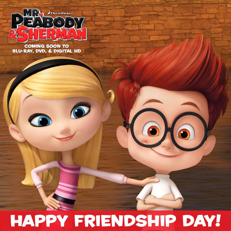 Image Mr. Peabody and Sherman Sherman and Penny Peterson Happy Friendship Day.jpg Dreamworks