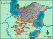 Tentowns map