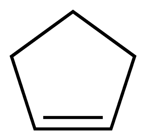 Datei:Cyclopentene-2D-skeletal.png