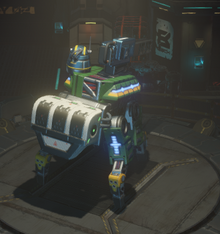 Healing dome equipped
