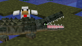 Crocodile jaws
