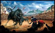 Paulus atreides and a salusan bull