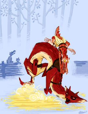 Dire weasel