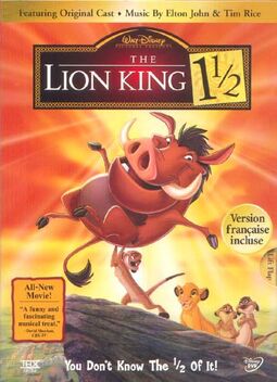 LionKing1andAHalf 2004 DVD