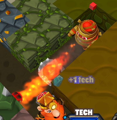 Fire mummy
