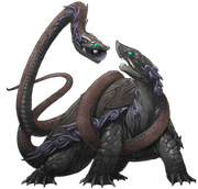 Genbu turtle form