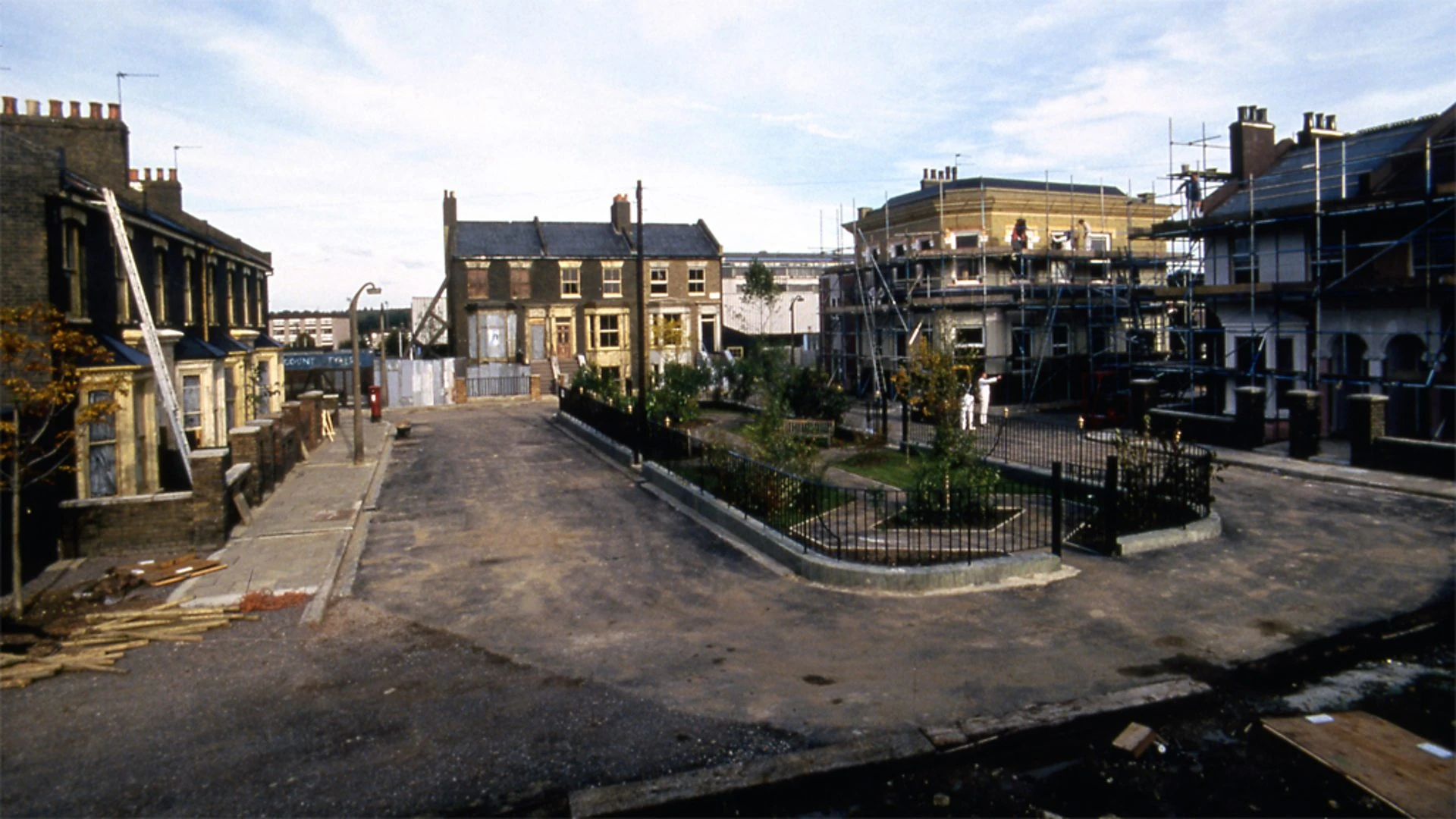 Image Albert Square being built.jpg EastEnders Wiki FANDOM