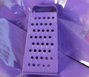 Cheese grater beginning painting